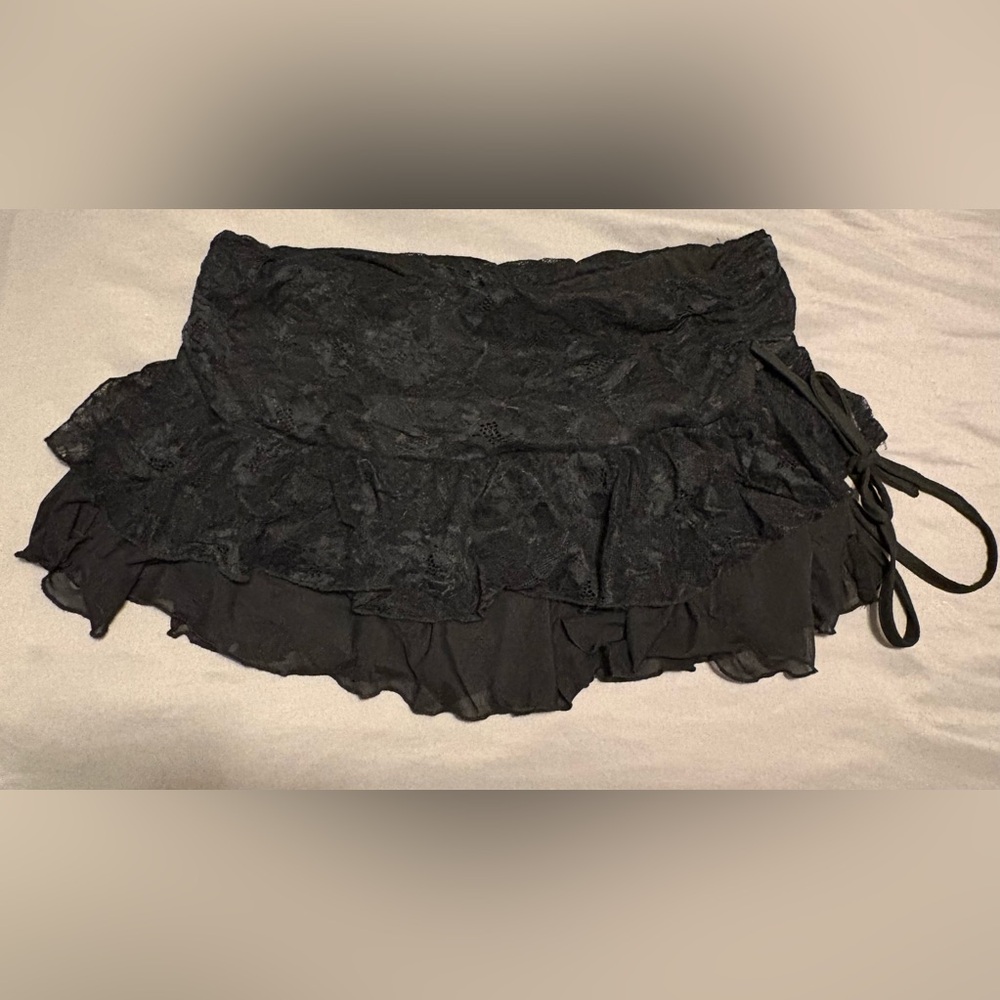SHEIN Black Mini Skirt